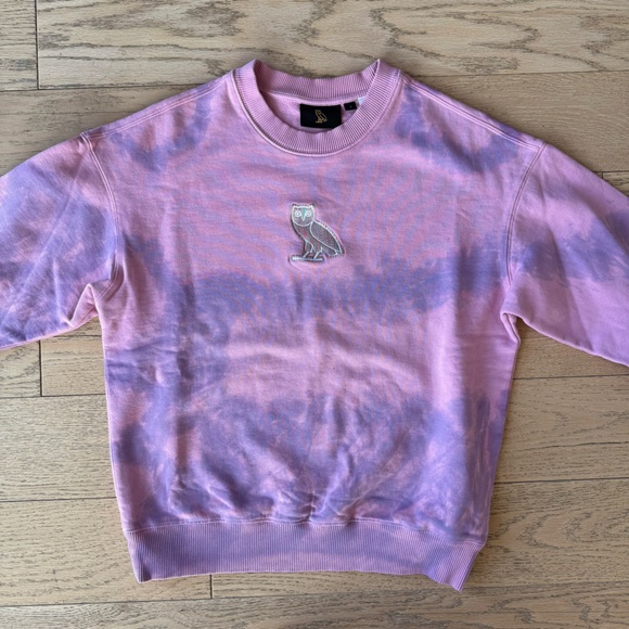 OVO Women's Tie-Dye Owl Crewneck Sweatshirt - Picture 10 of 11